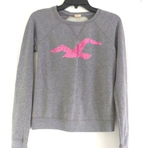 Hollister sweatshirt.